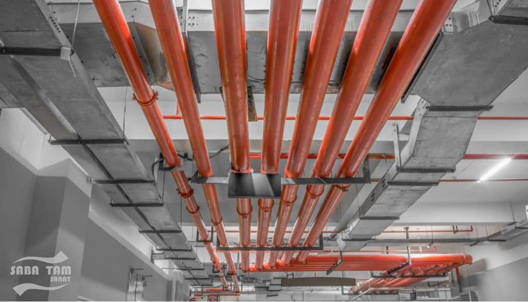 سیستم لوله کشی اسپرینکلر